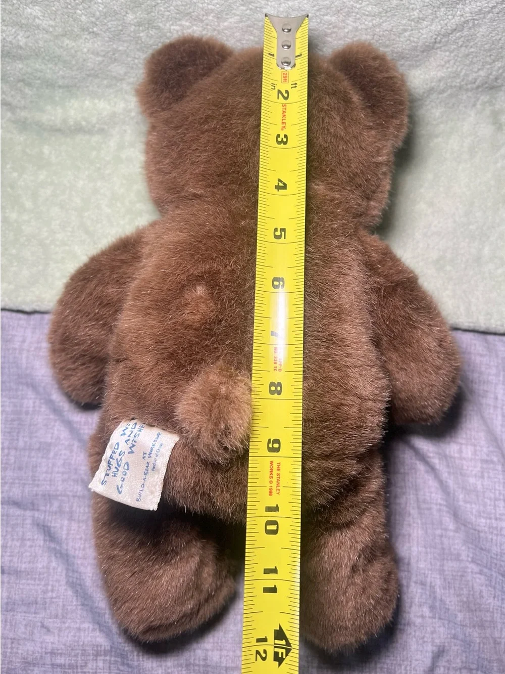 Vintage 1997 Build A Bear Original Classic 1st Edition Teddy 12” Innerbelt Tag